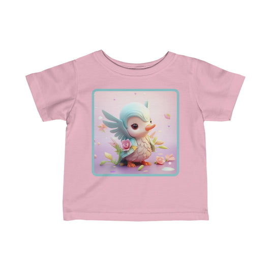 Infant Fine Jersey Tee Hummingbird 1