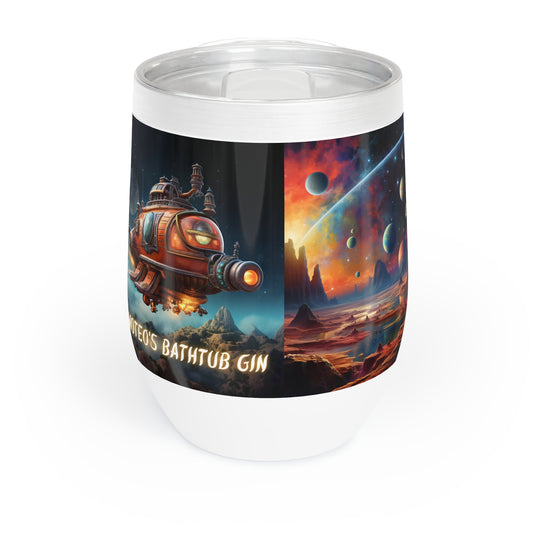 Chill Wine Tumbler Bathtub Gin in Fake Space