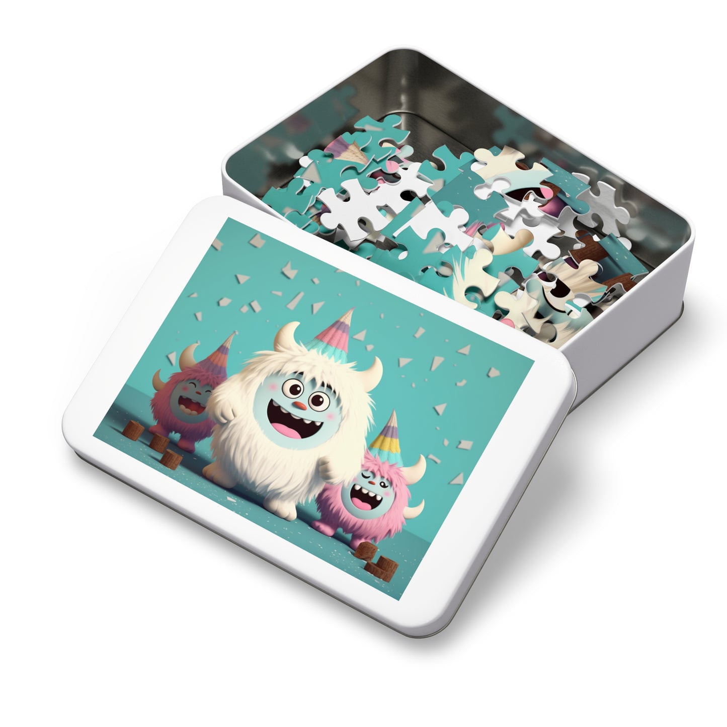 Jigsaw Puzzle (30, 110, 252, 500,1000-Piece) Yeti Kin Party 2