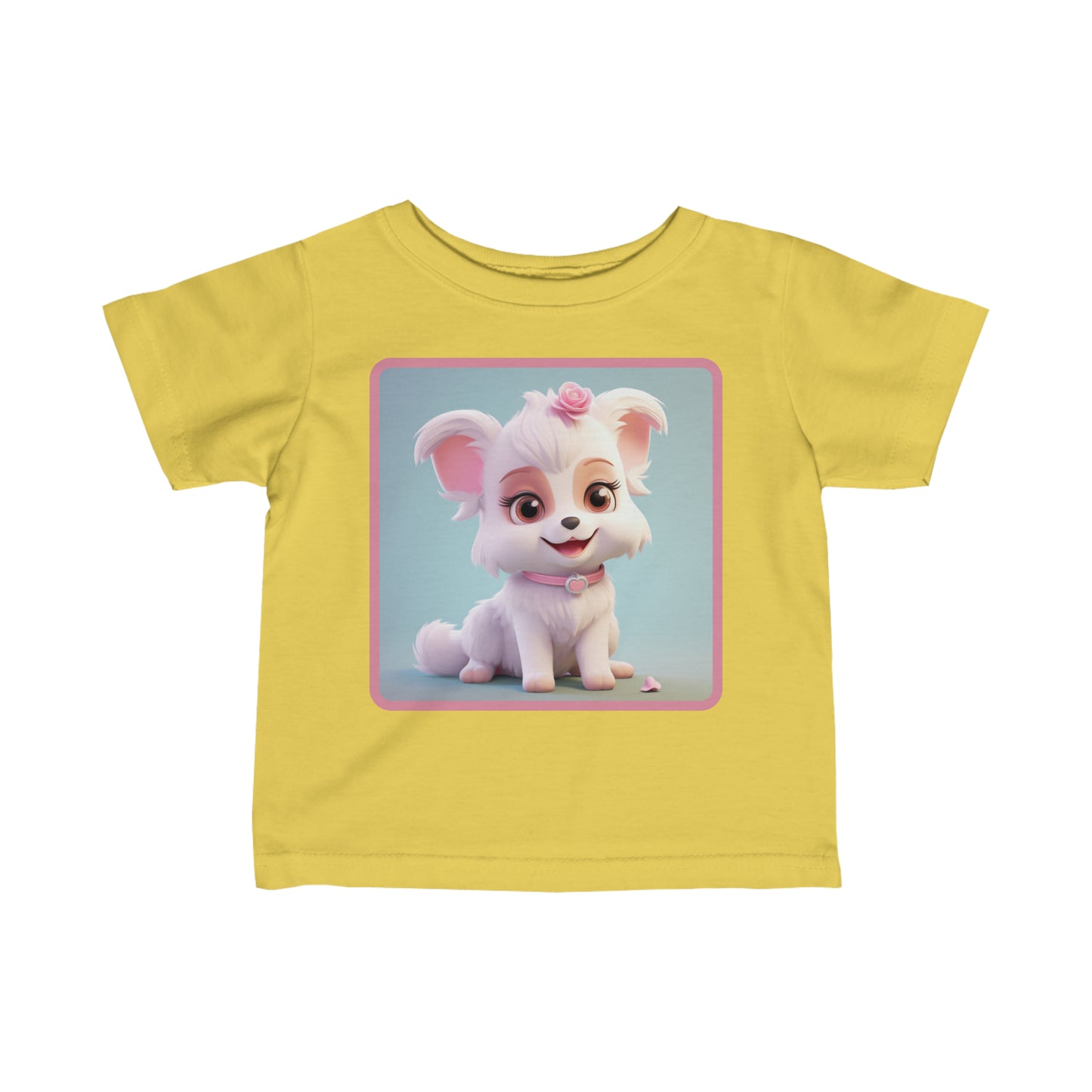 Camiseta Infantil Jersey Fino Perro 1