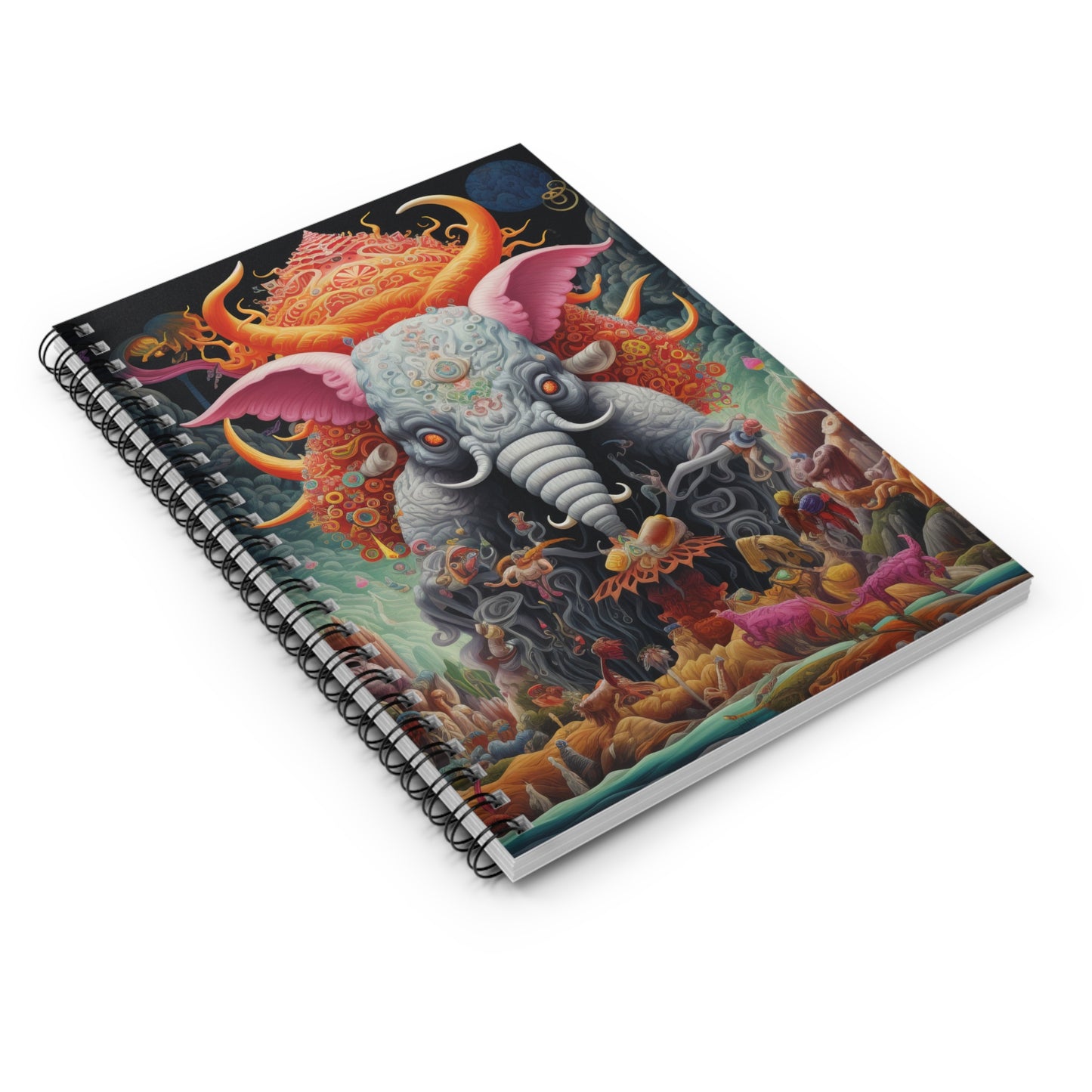 Spiral Notebook - Ruled Line Elefante