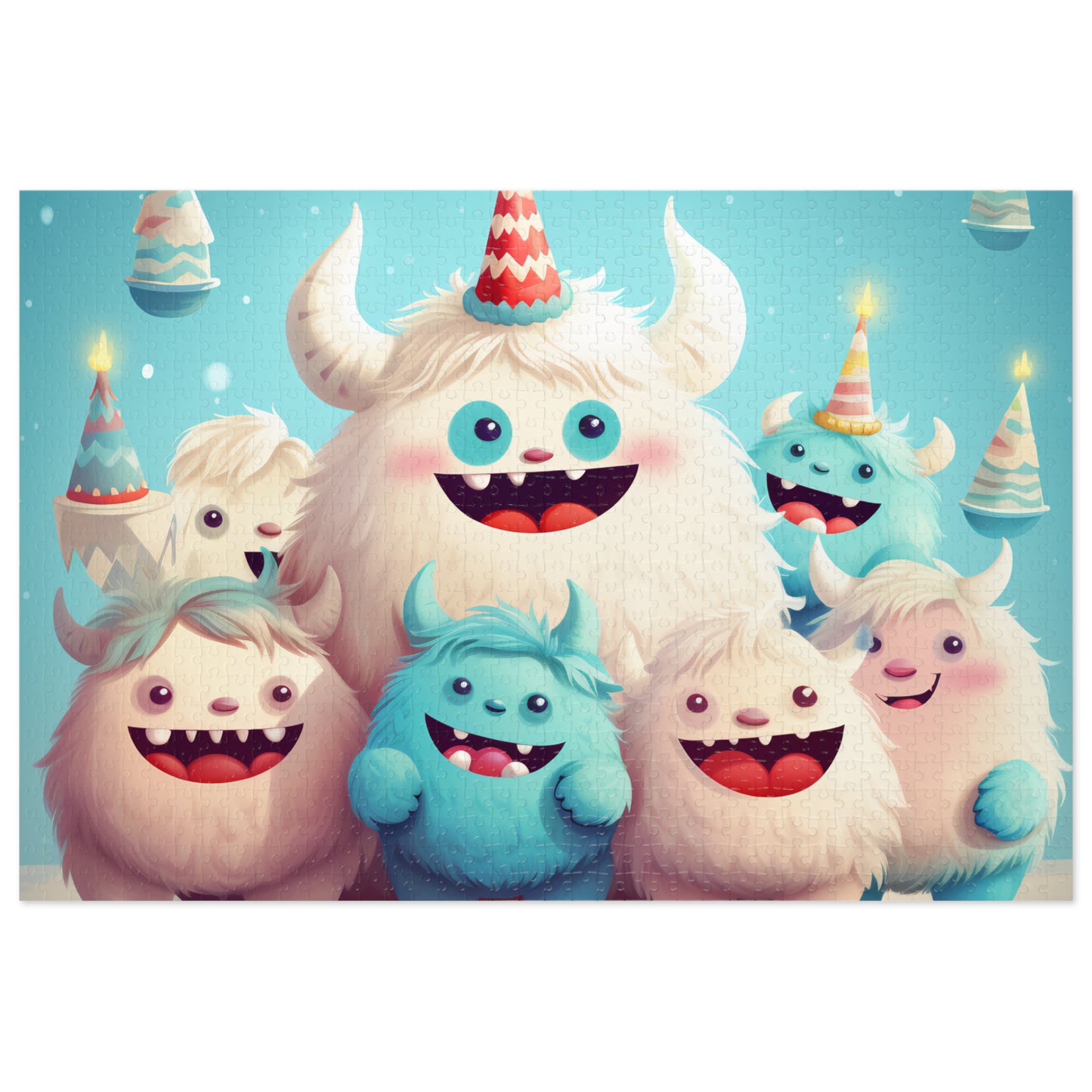 Rompecabezas (30, 110, 252, 500,1000 piezas) Yeti Kin Party 10