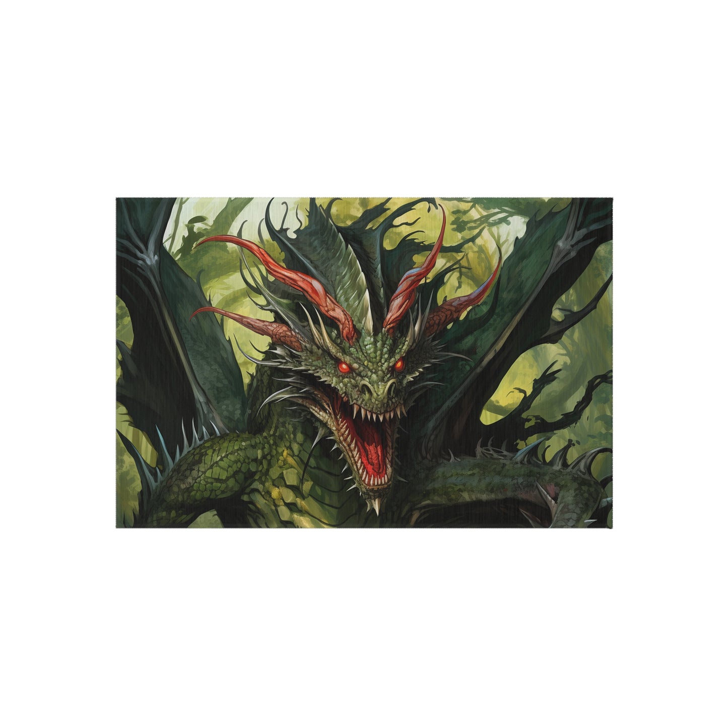 Outdoor Rug Jabberwocky Dragon