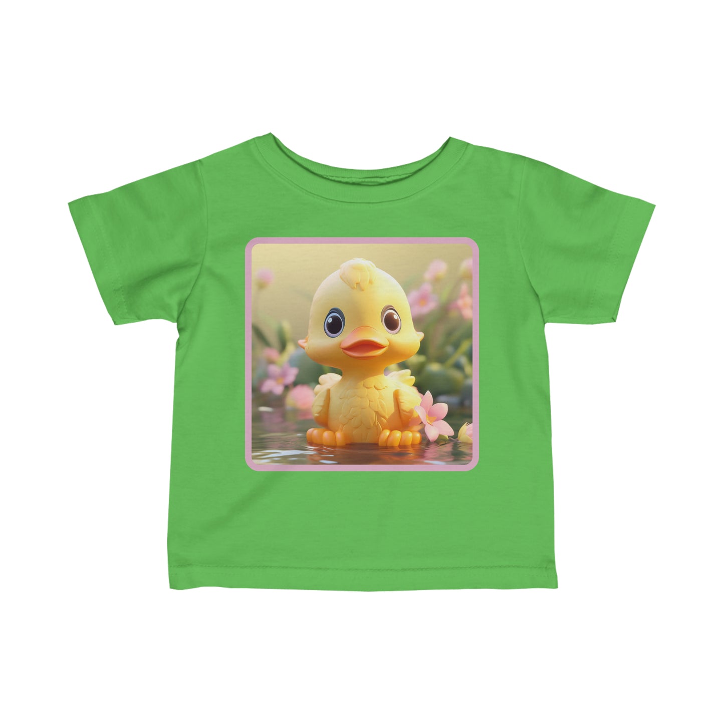 Infant Fine Jersey Tee Duck 1