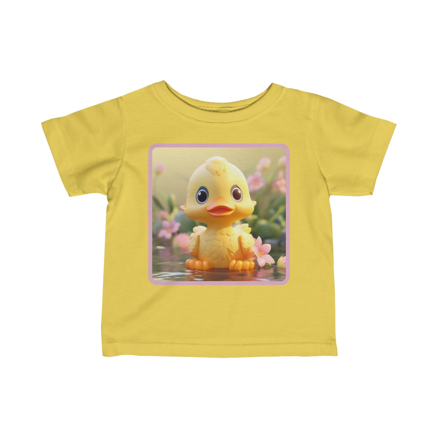 Infant Fine Jersey Tee Duck 1