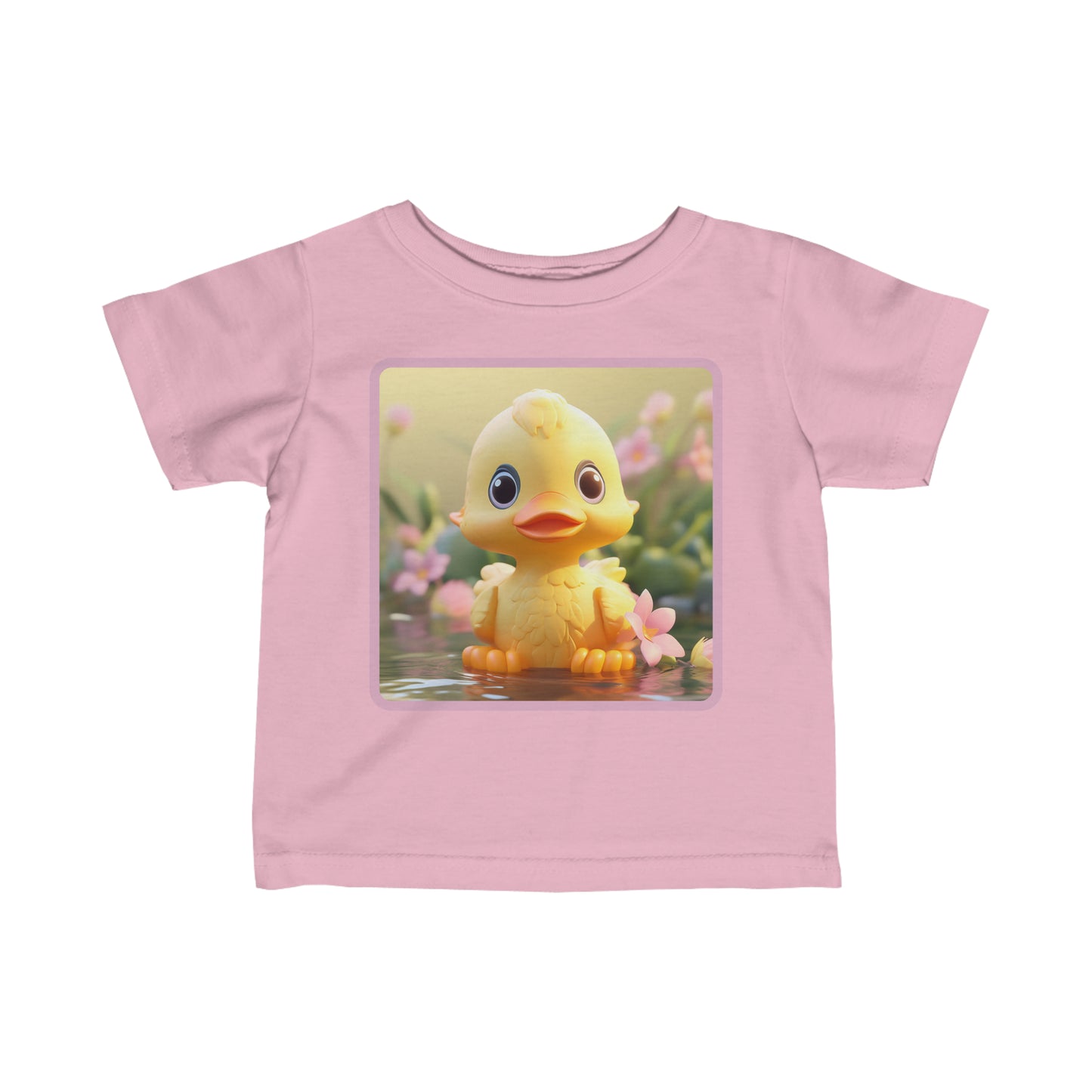 Infant Fine Jersey Tee Duck 1