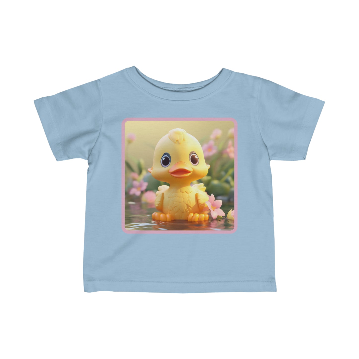 Infant Fine Jersey Tee Duck 1