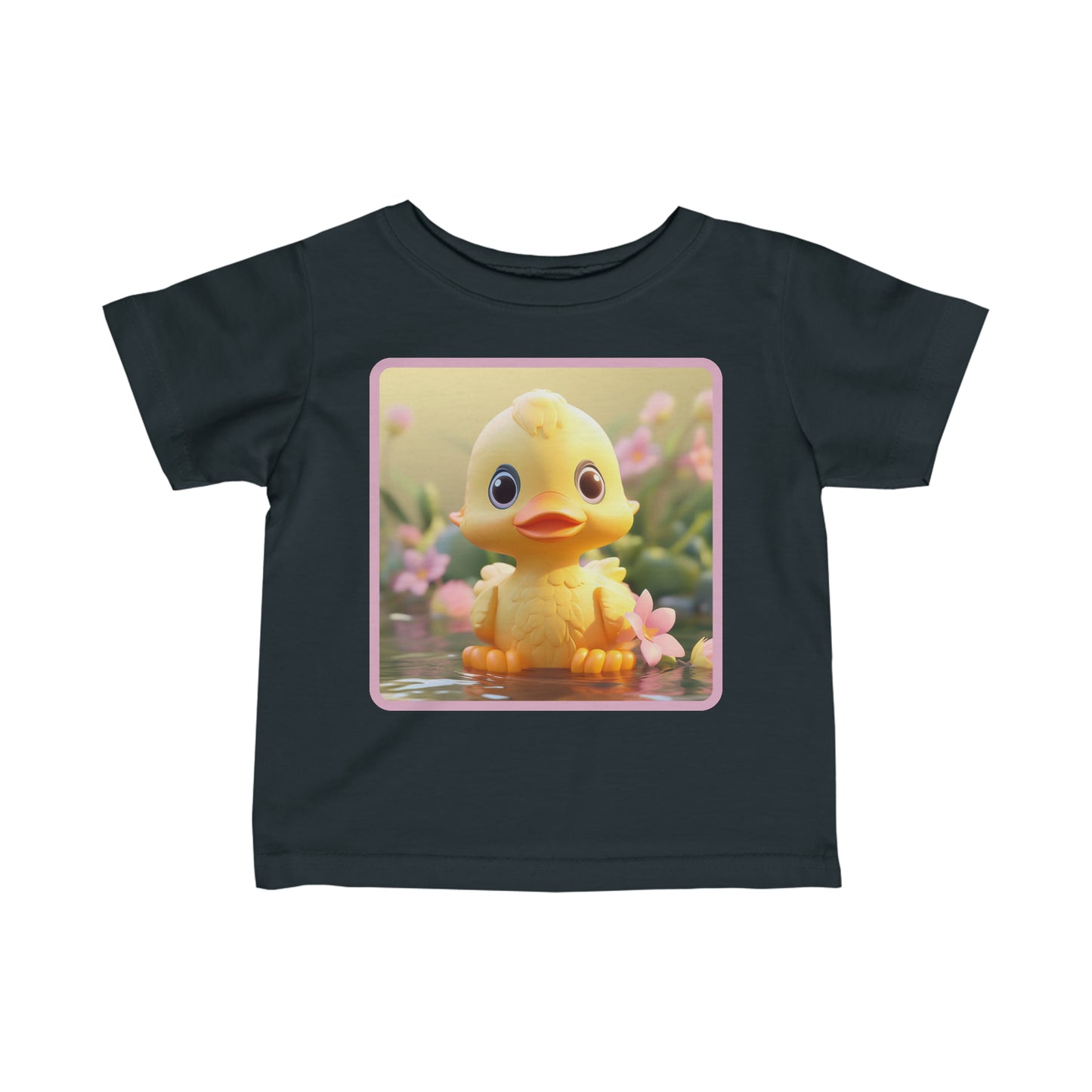 Infant Fine Jersey Tee Duck 1