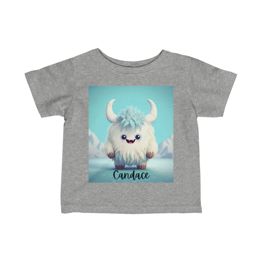 Infant Fine Jersey Tee Yeti Kin Candace