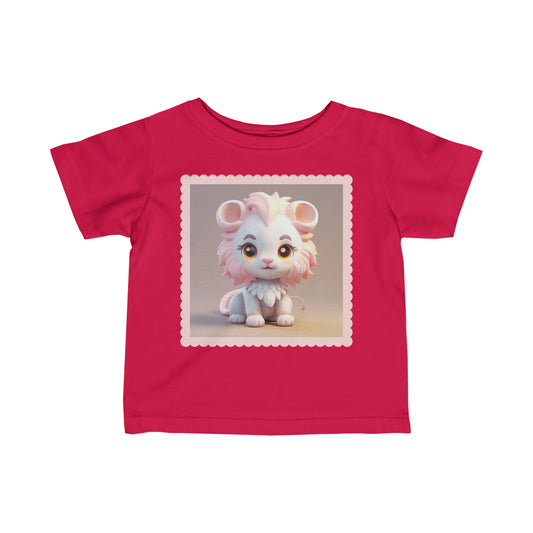 Infant Fine Jersey Tee Lion 4