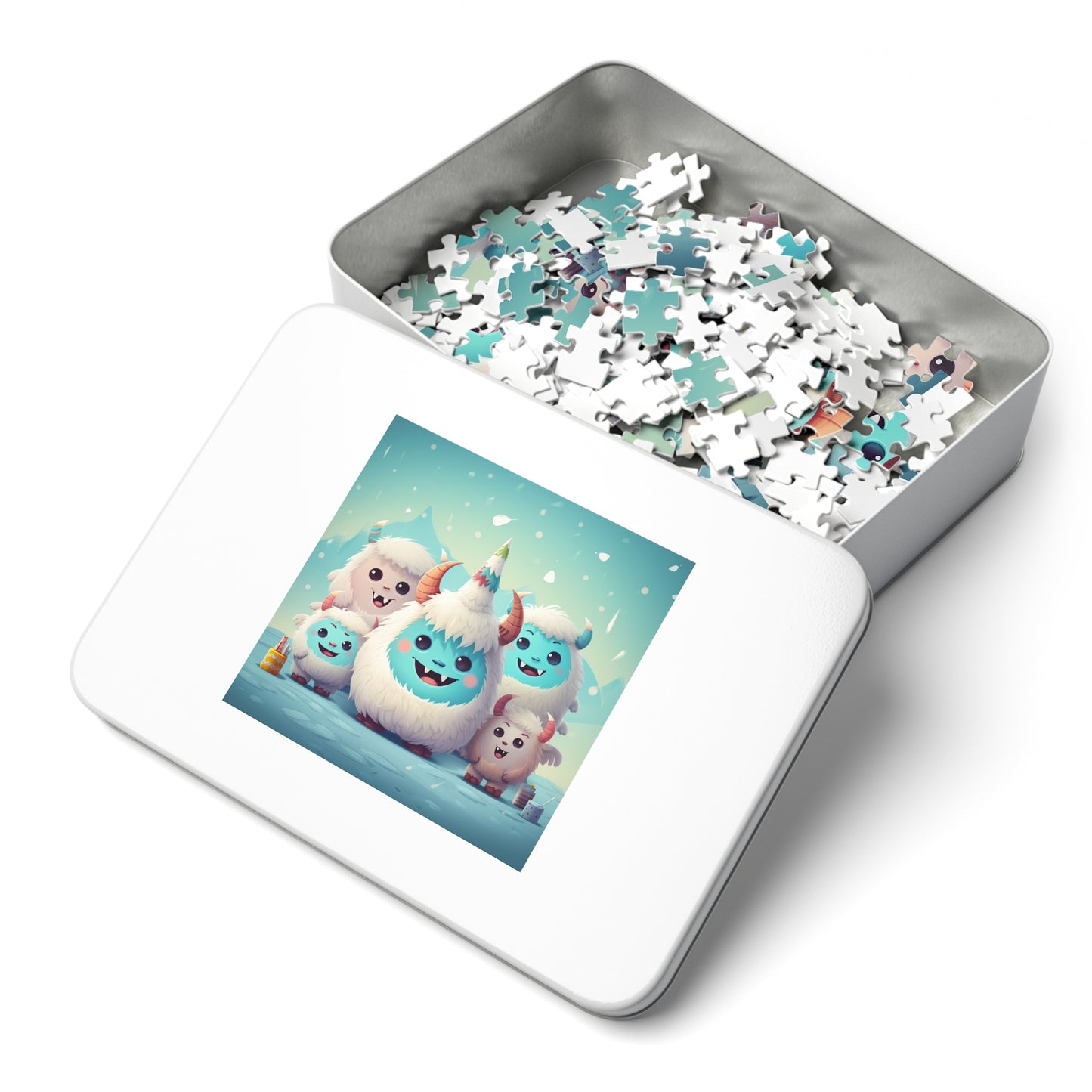 Jigsaw Puzzle (30, 110, 252, 500,1000-Piece) Yeti Kin Party 8