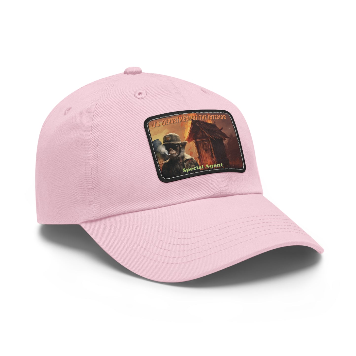 Dad Hat with Leather Patch (Rectangle) Department of the Interior Special Agent