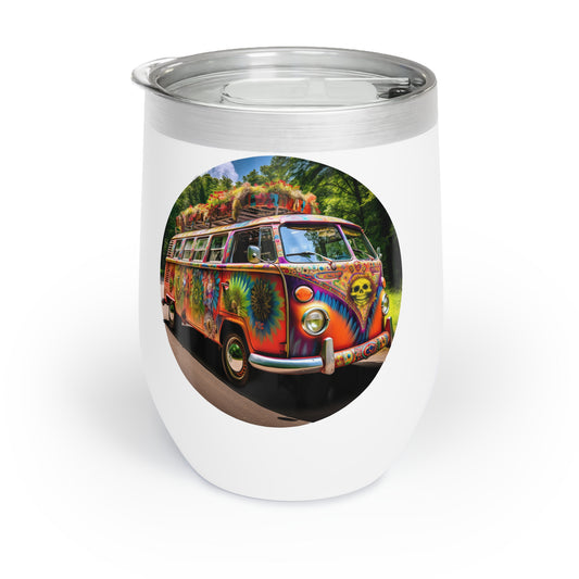 Chill Wine Tumbler Truckin'