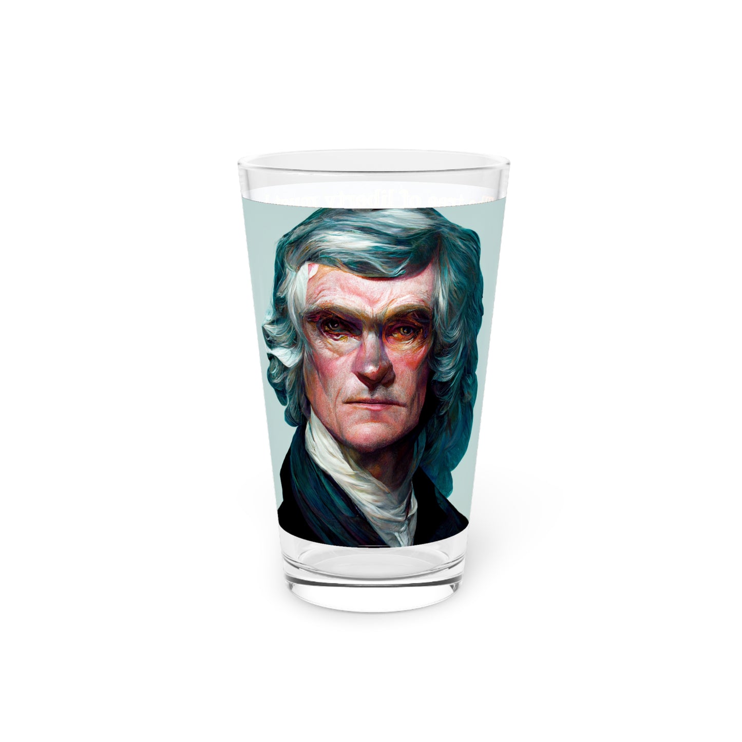 Pint Glass, 16oz Tommy Jeffs