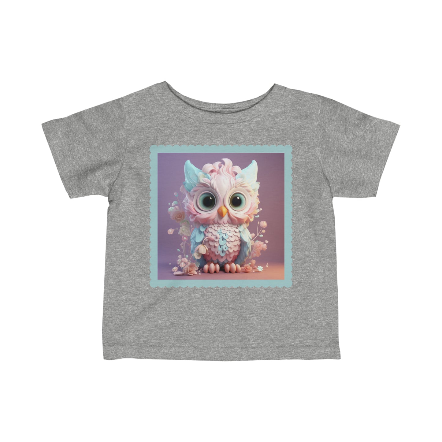 Camiseta Infantil Punto Fino Búho 1