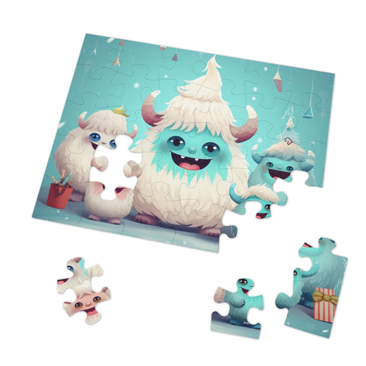 Jigsaw Puzzle (30, 110, 252, 500,1000-Piece) Yeti Kin Party 3