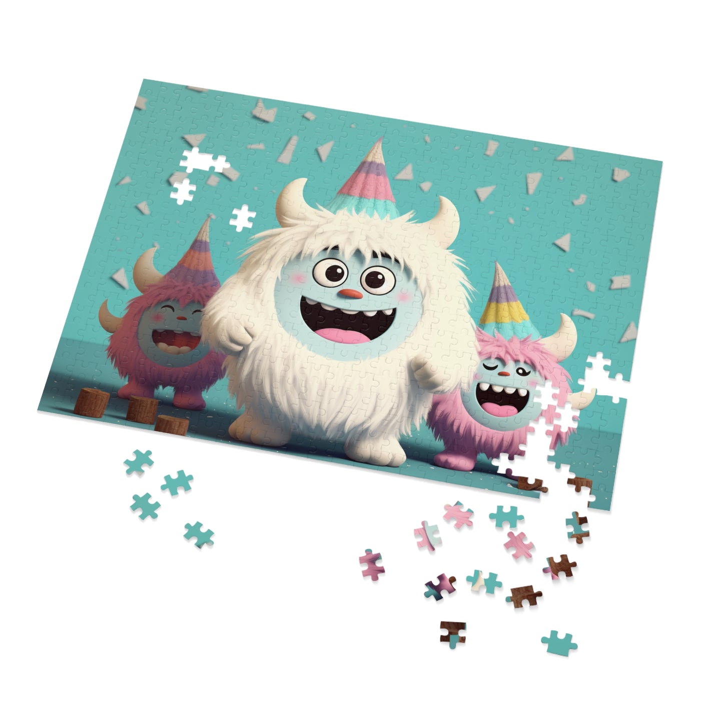 Jigsaw Puzzle (30, 110, 252, 500,1000-Piece) Yeti Kin Party 2