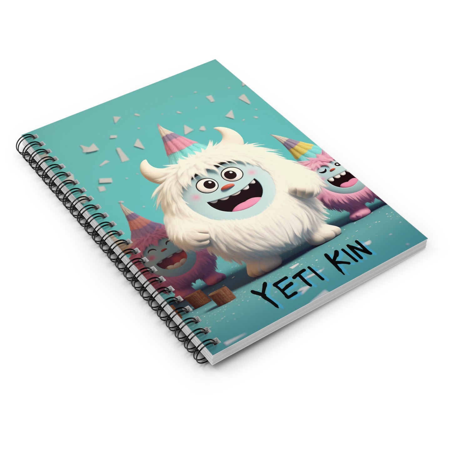 Cuaderno Espiral - Ruled Line Yeti Kin... Party 2