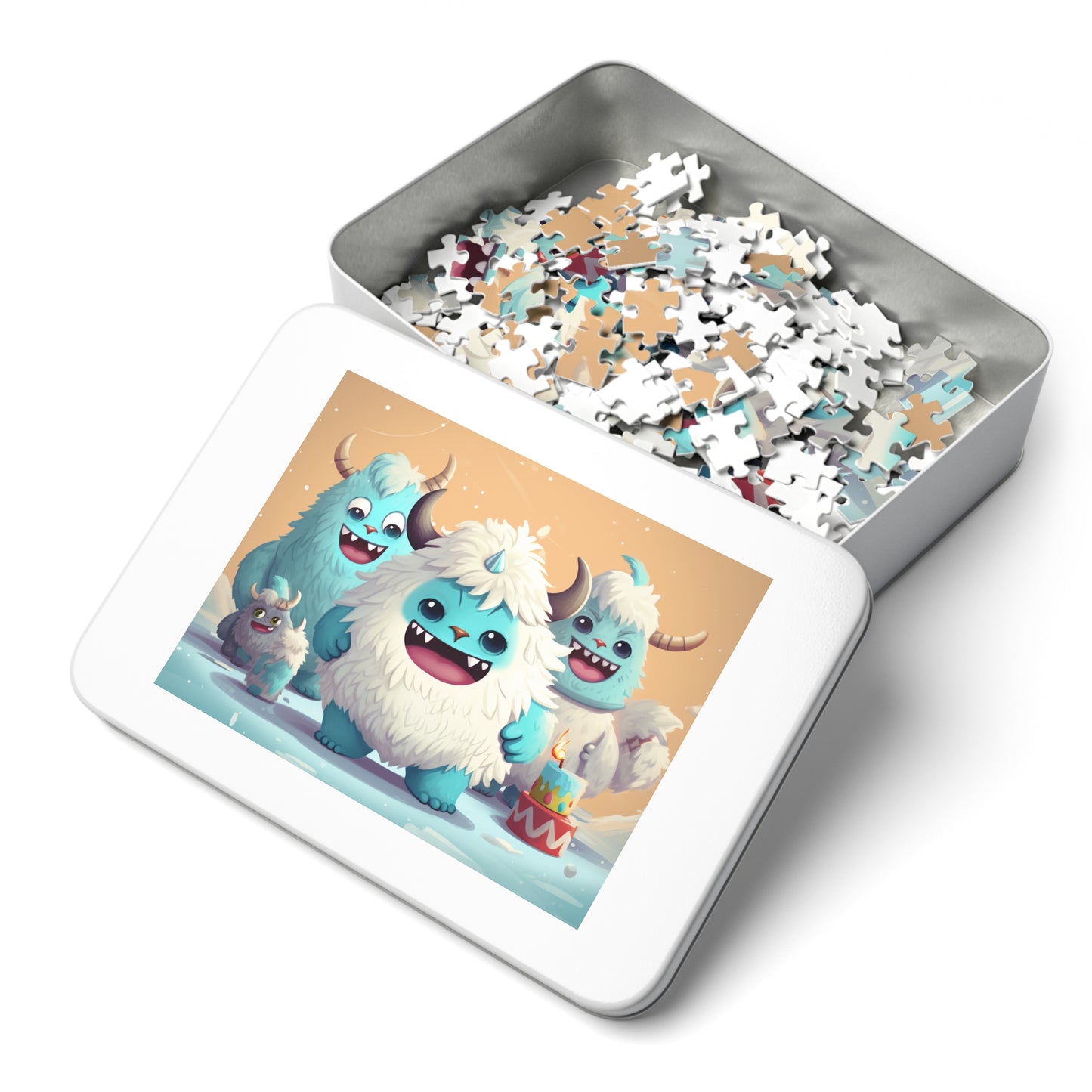 Jigsaw Puzzle (30, 110, 252, 500,1000-Piece) Yeti Kin Party 5