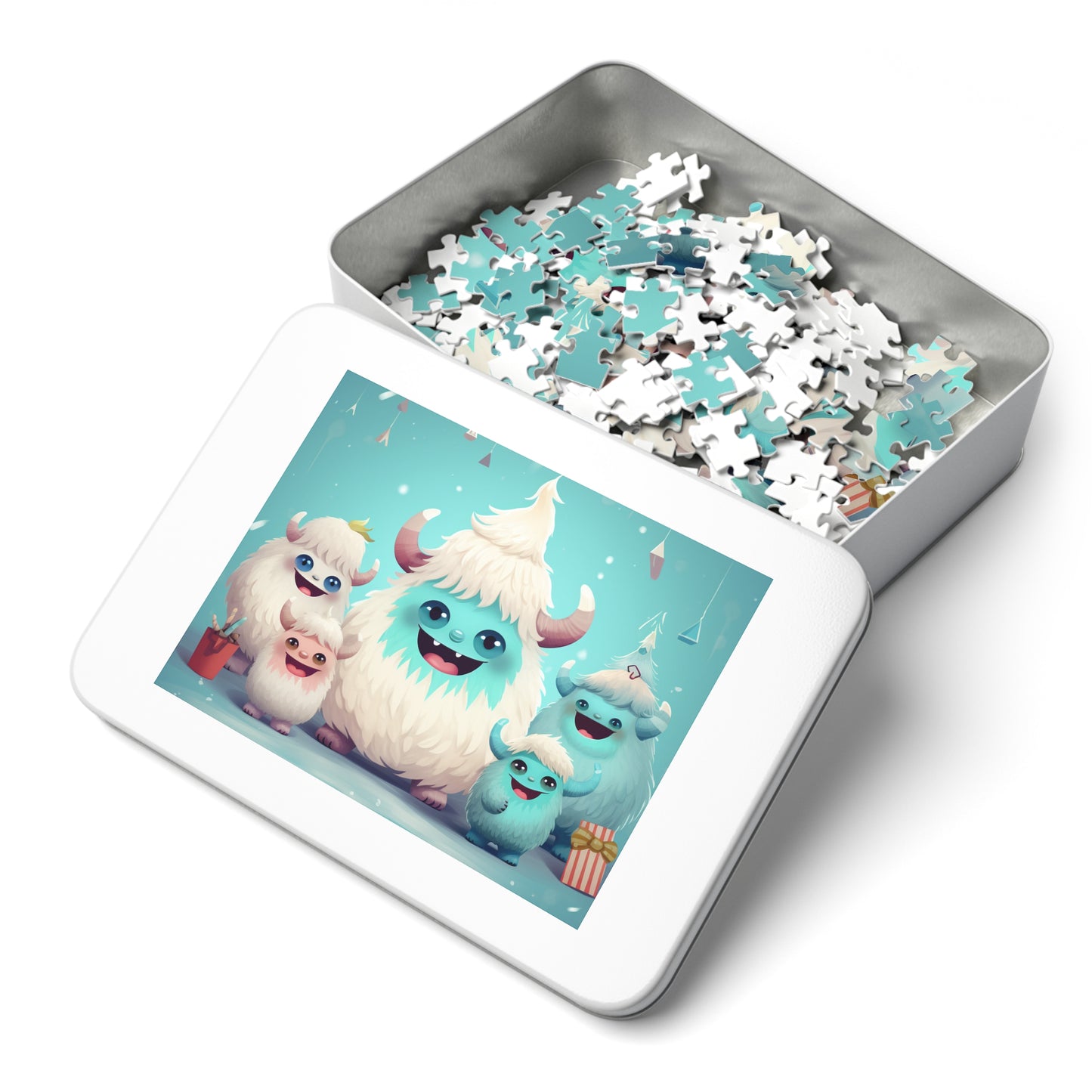 Jigsaw Puzzle (30, 110, 252, 500,1000-Piece) Yeti Kin Party 3