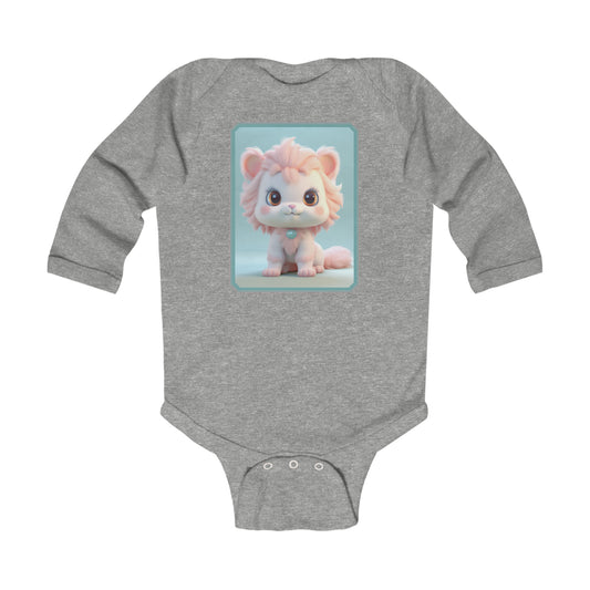 Infant Long Sleeve Bodysuit Lion 1