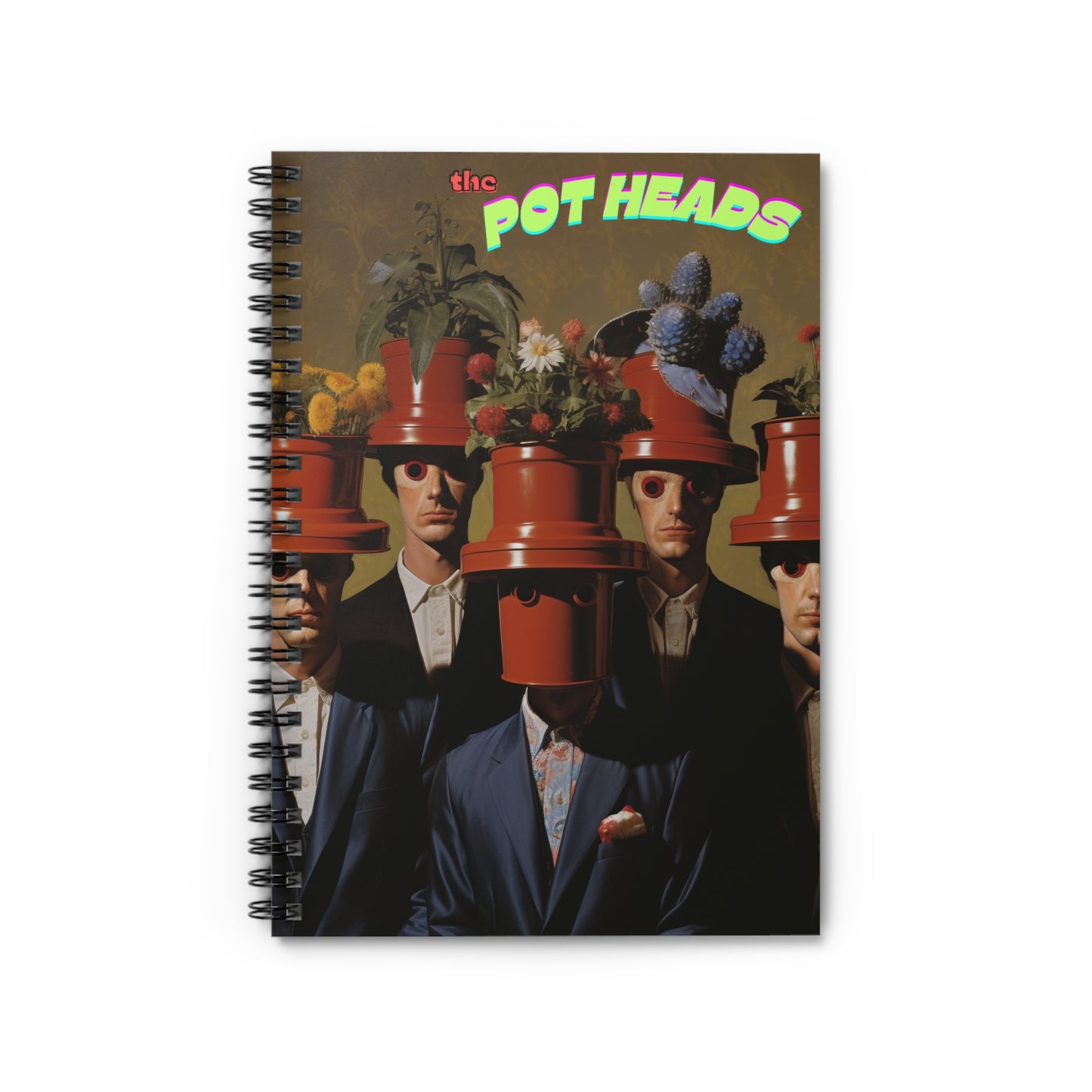 Spiral Notebook - Ruled Line the Pot Heads