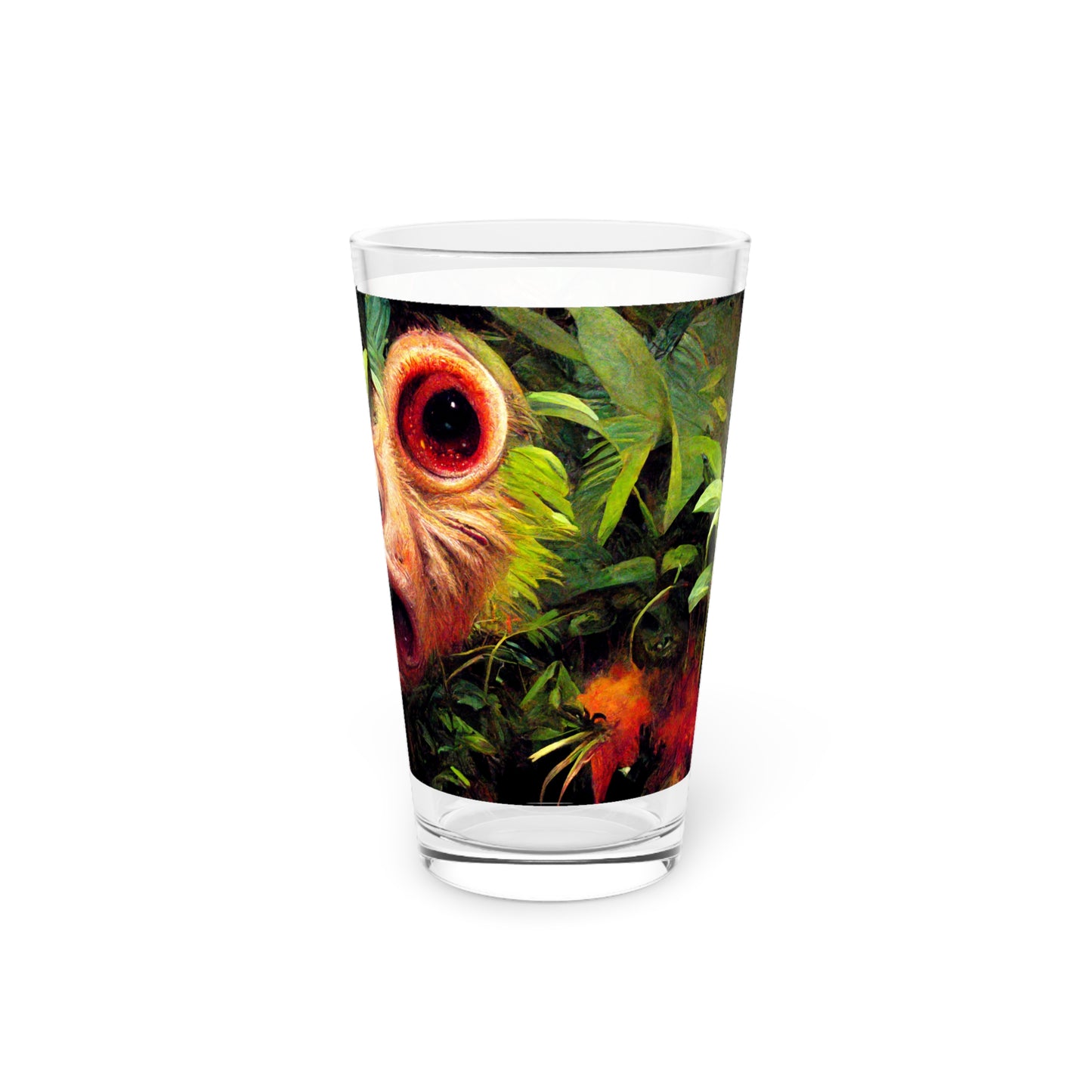 Pint Glass, 16oz The Woo #5