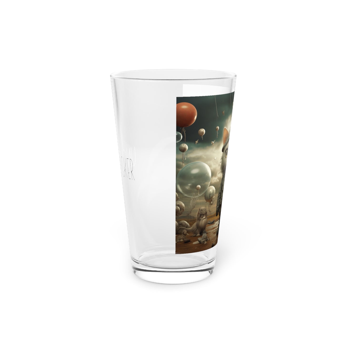 Uncle F'er Pint Glass, 16oz