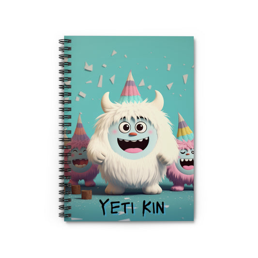 Cuaderno Espiral - Ruled Line Yeti Kin... Party 2