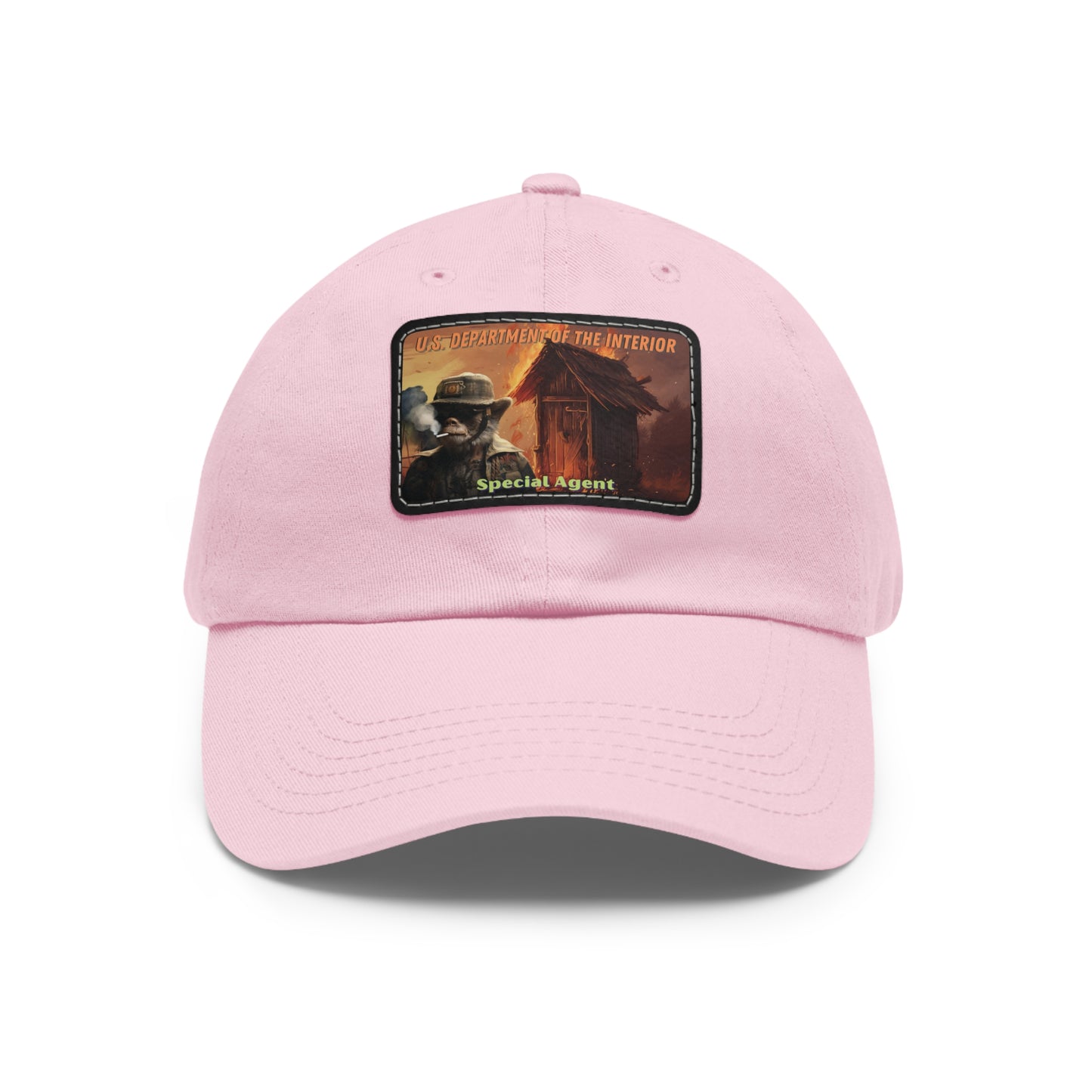 Dad Hat with Leather Patch (Rectangle) Department of the Interior Special Agent