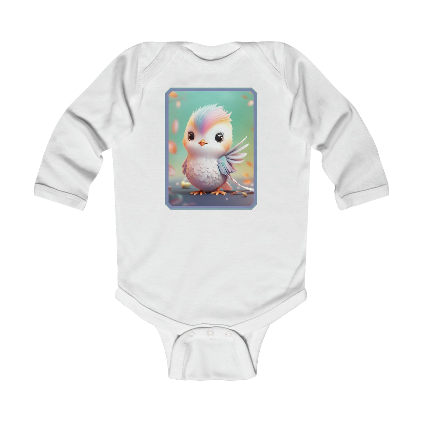 Infant Long Sleeve Bodysuit Hummingbird 3