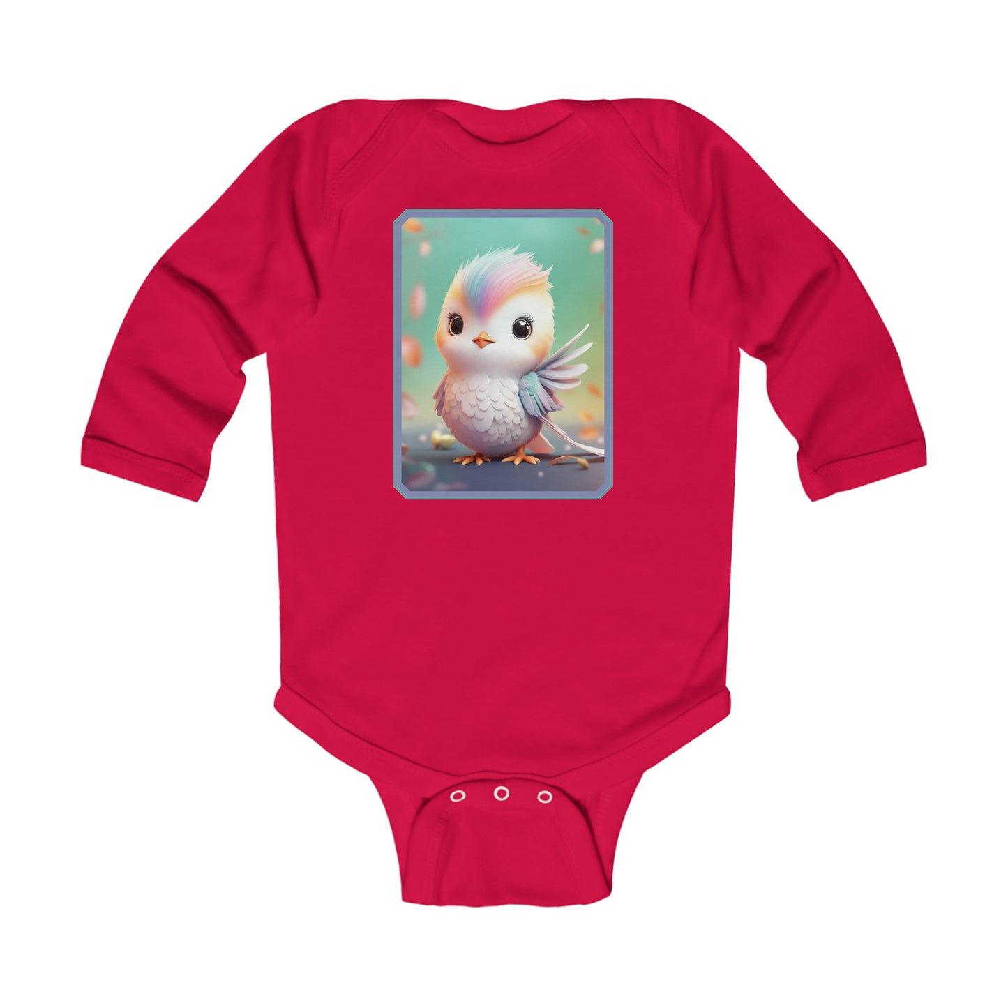 Infant Long Sleeve Bodysuit Hummingbird 3