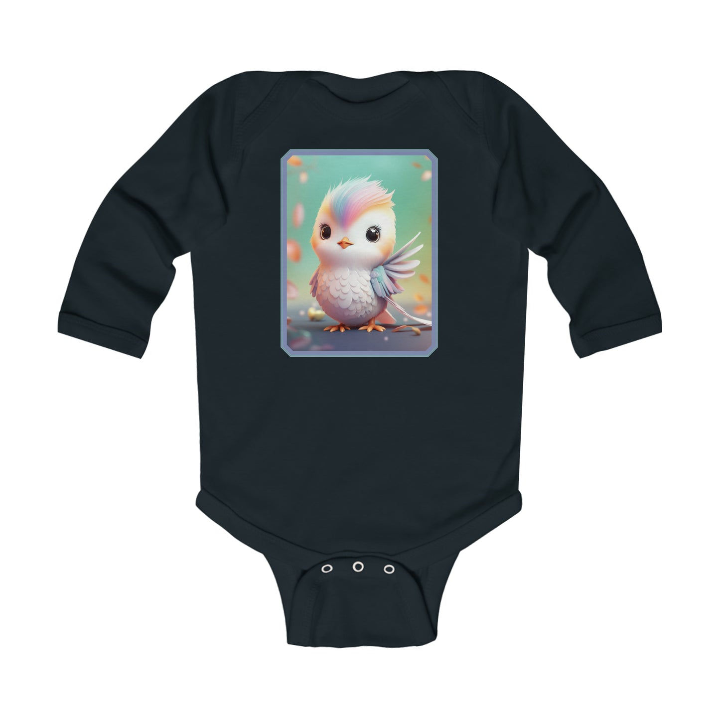 Infant Long Sleeve Bodysuit Hummingbird 3