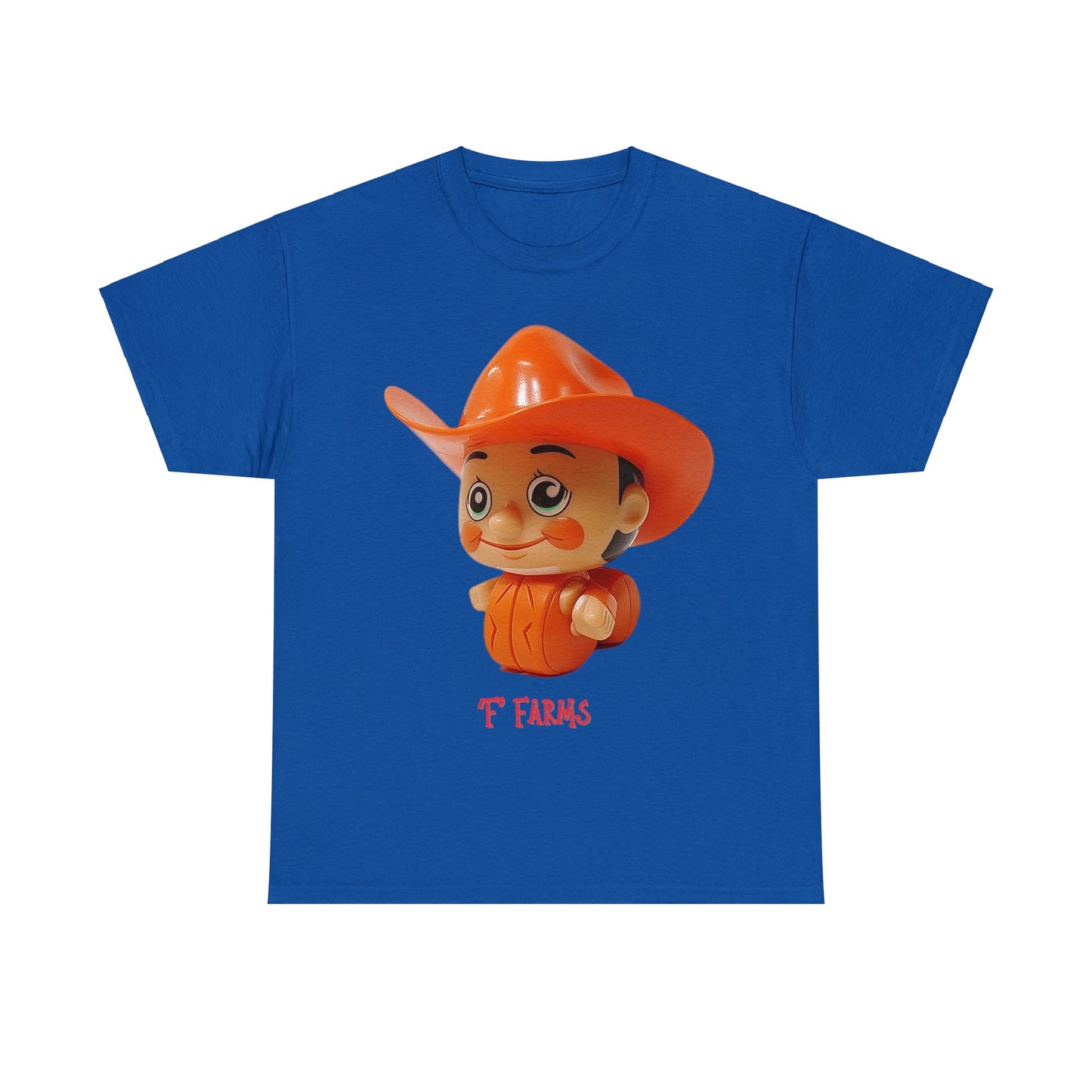 Unisex Heavy Cotton Tee F Farms Cowboy 2