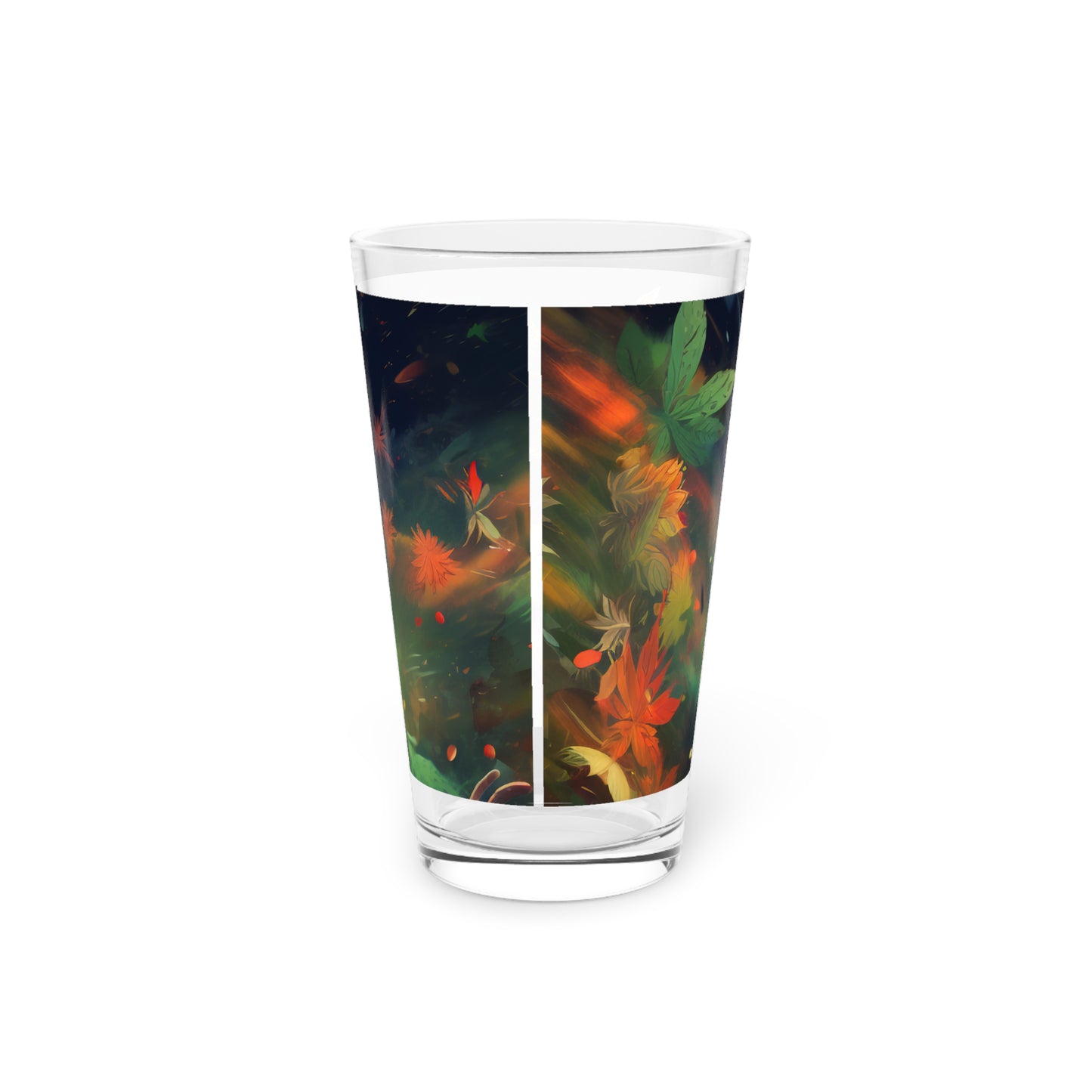 Vaso de pinta, pollito hippie de 16 oz