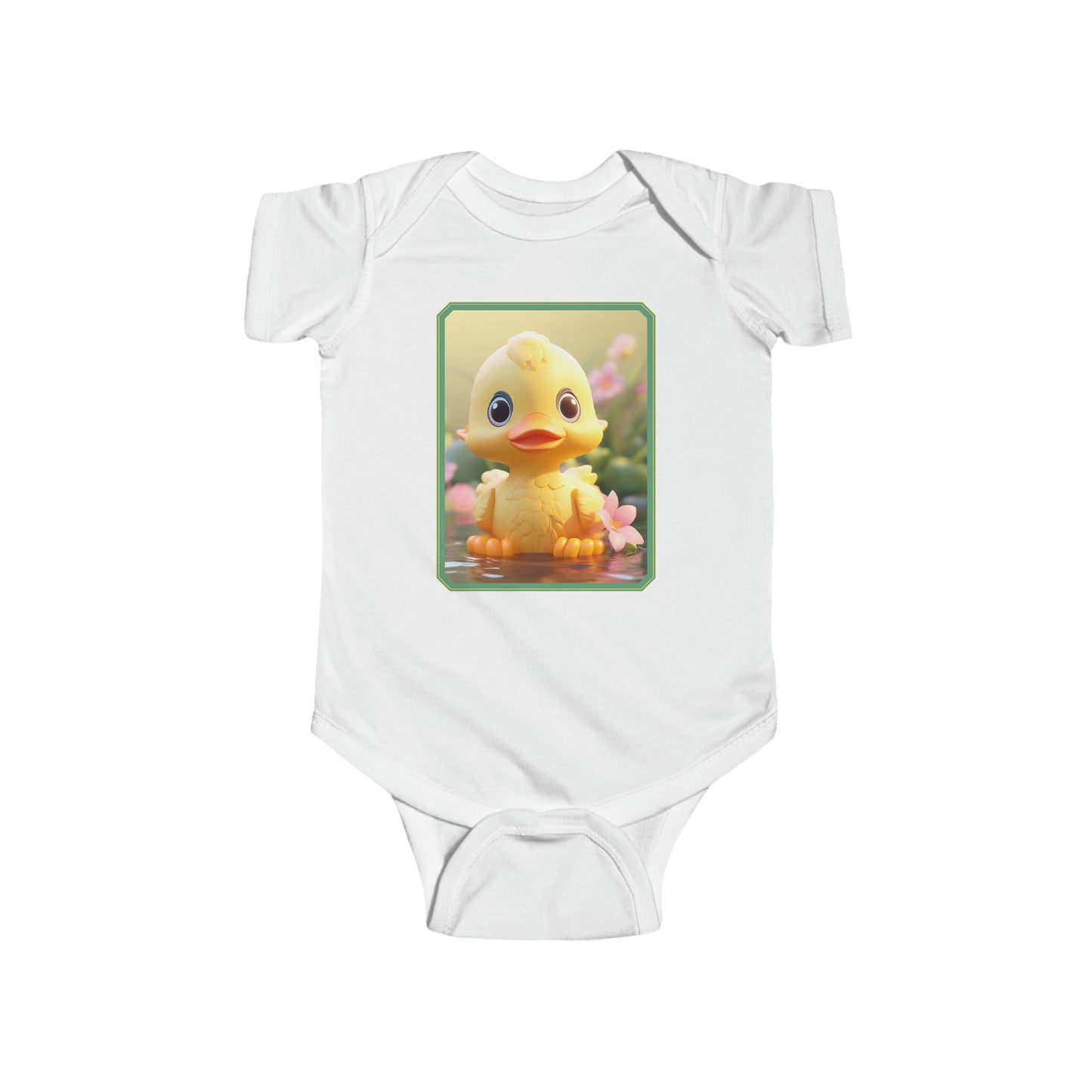 Infant Fine Jersey Bodysuit Duck 1