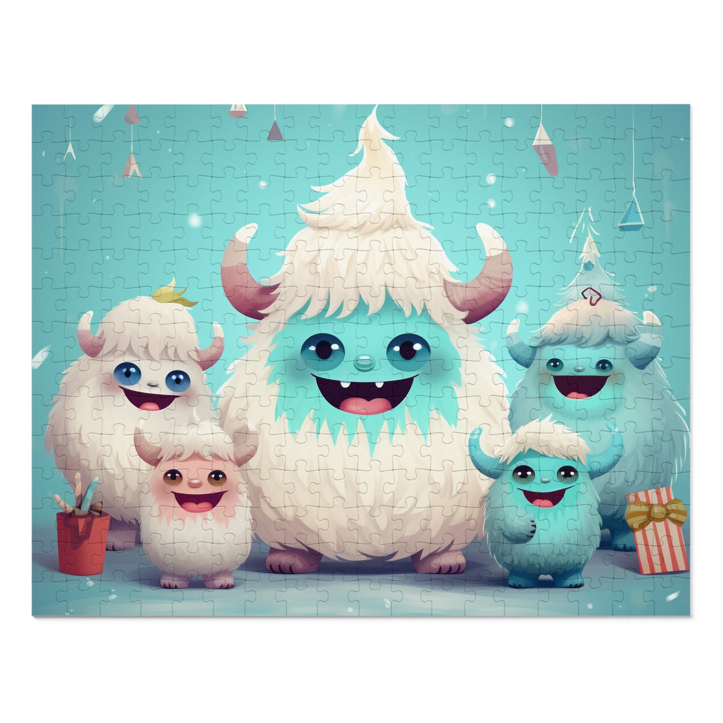 Jigsaw Puzzle (30, 110, 252, 500,1000-Piece) Yeti Kin Party 3