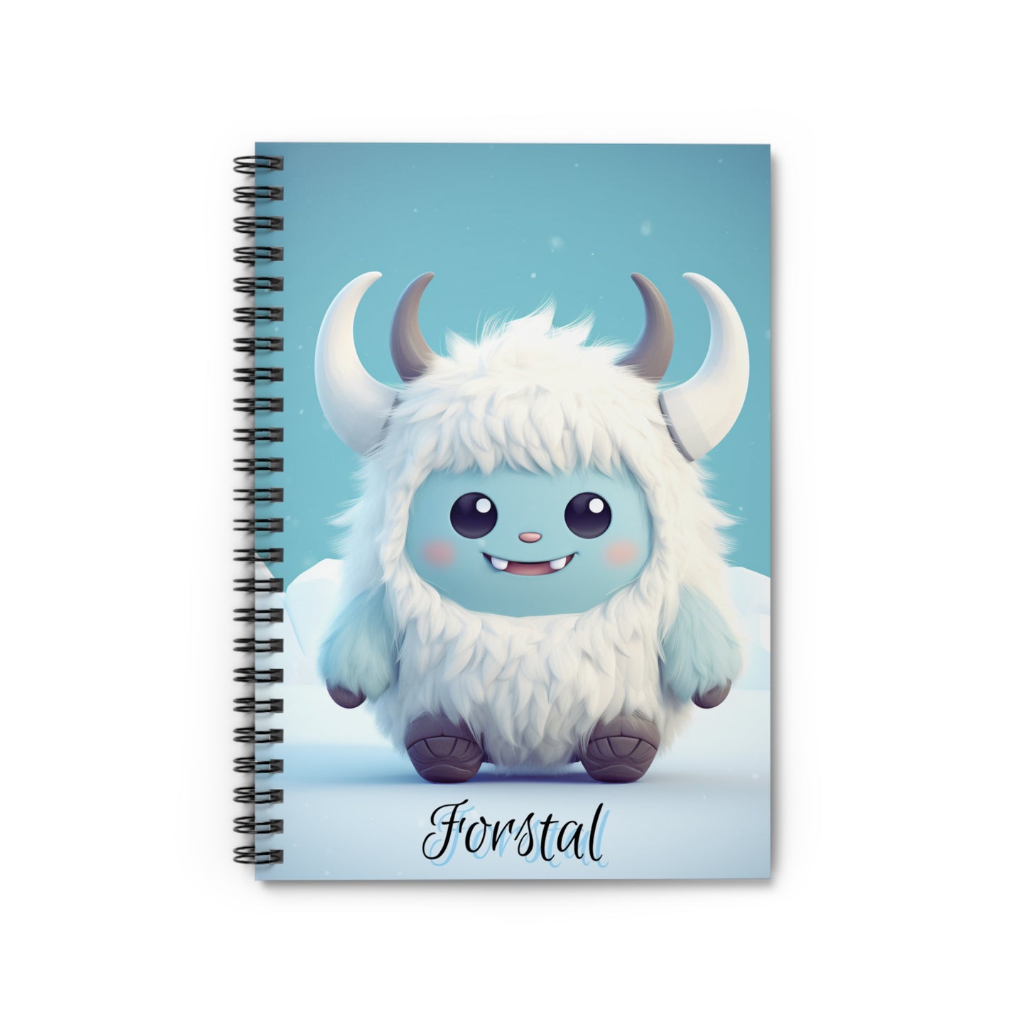 Spiral Notebook - Ruled Line Yeti Kin... Forstal