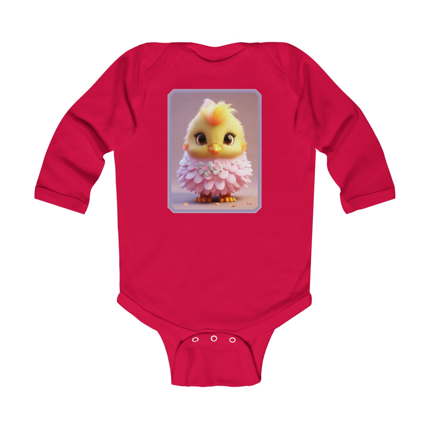 Body Infantil Manga Larga Pollo 3 