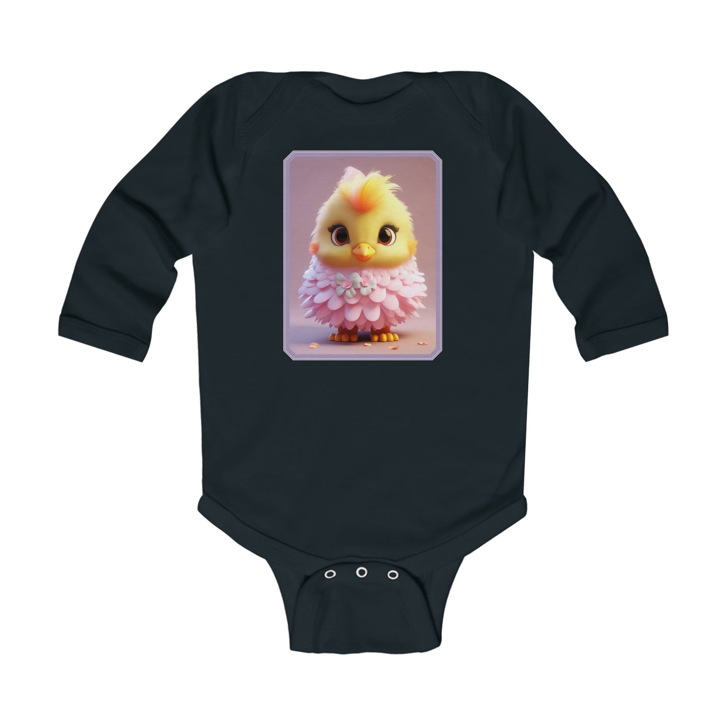 Body Infantil Manga Larga Pollo 3 