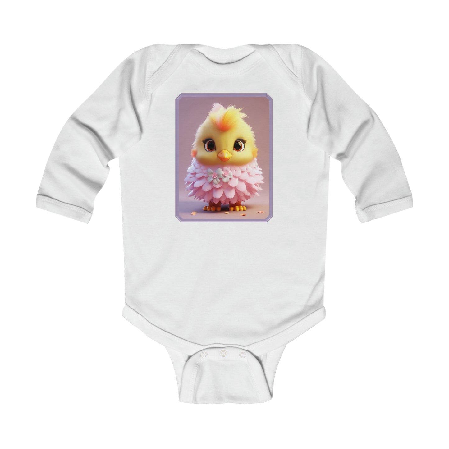 Body Infantil Manga Larga Pollo 3 