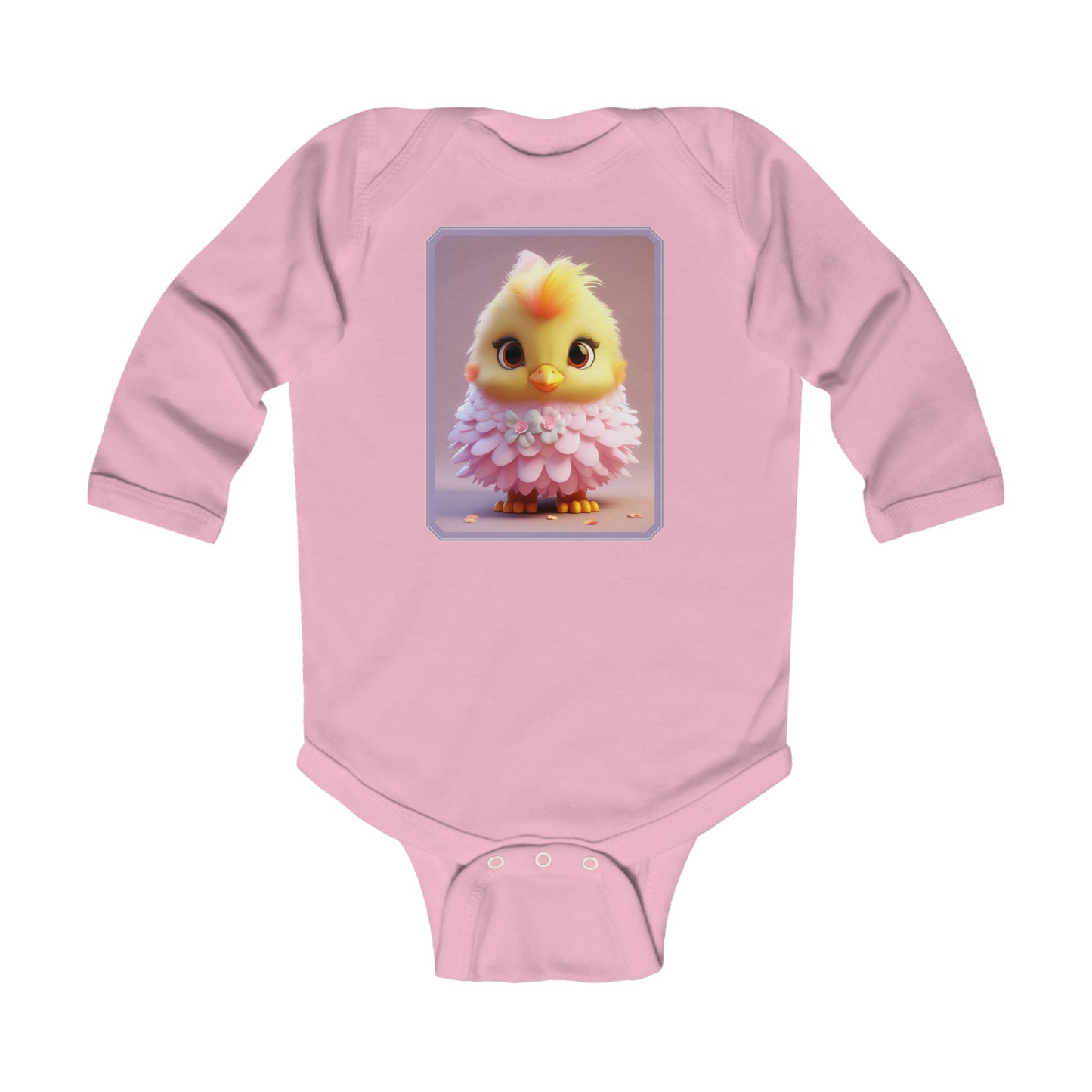 Body Infantil Manga Larga Pollo 3 