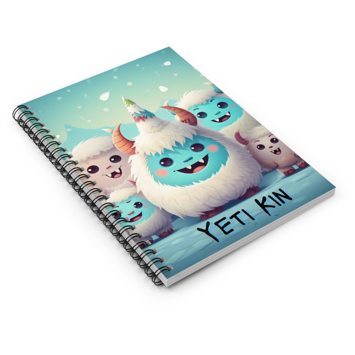 Cuaderno Espiral - Linea Rayada Yeti Kin... Party 8