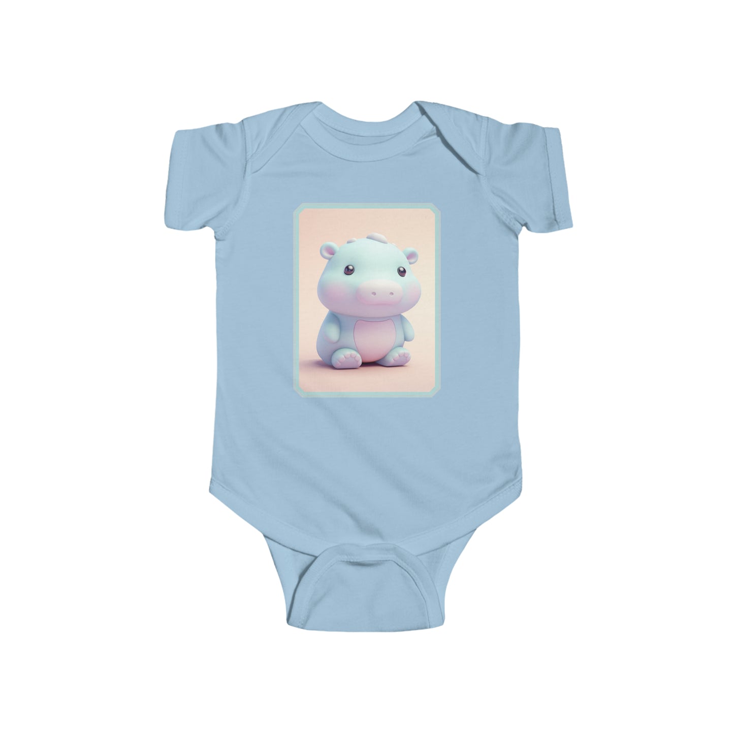 Body infantil de punto fino Hippo 1 