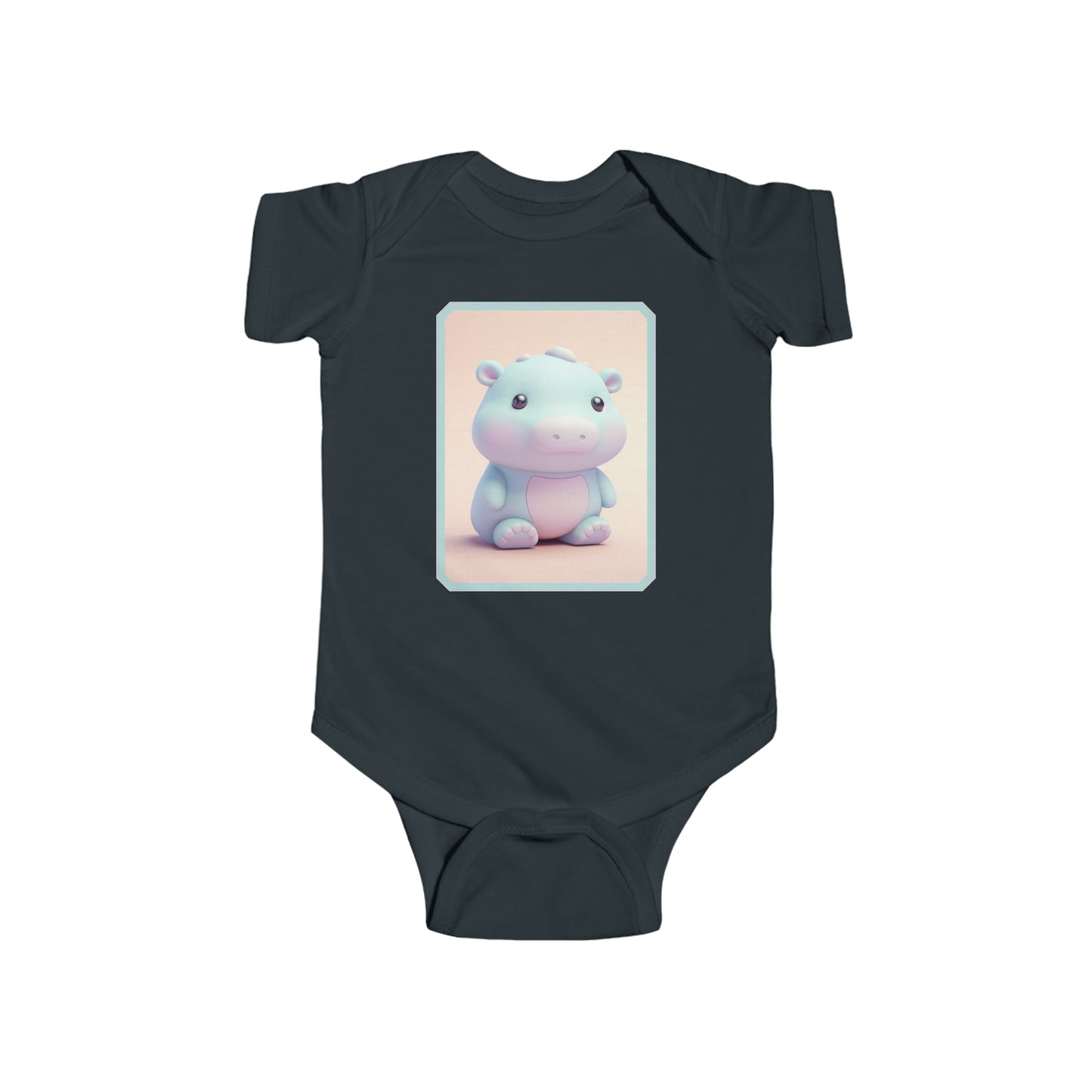 Body infantil de punto fino Hippo 1 