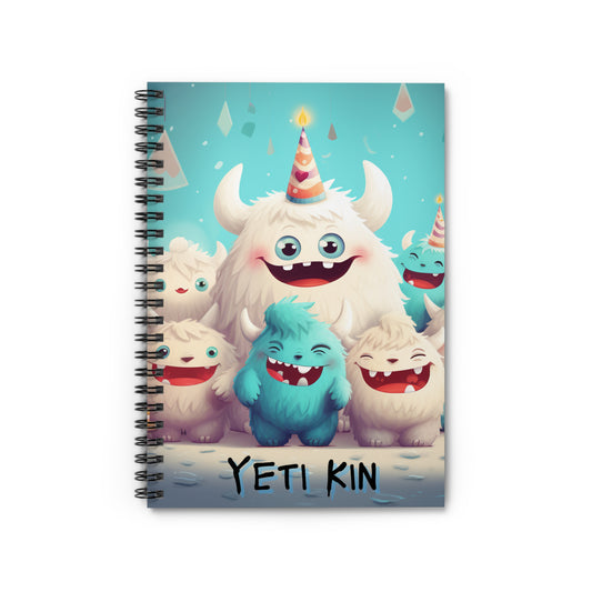 Cuaderno Espiral - Línea Rayada Yeti Kin... Party 6