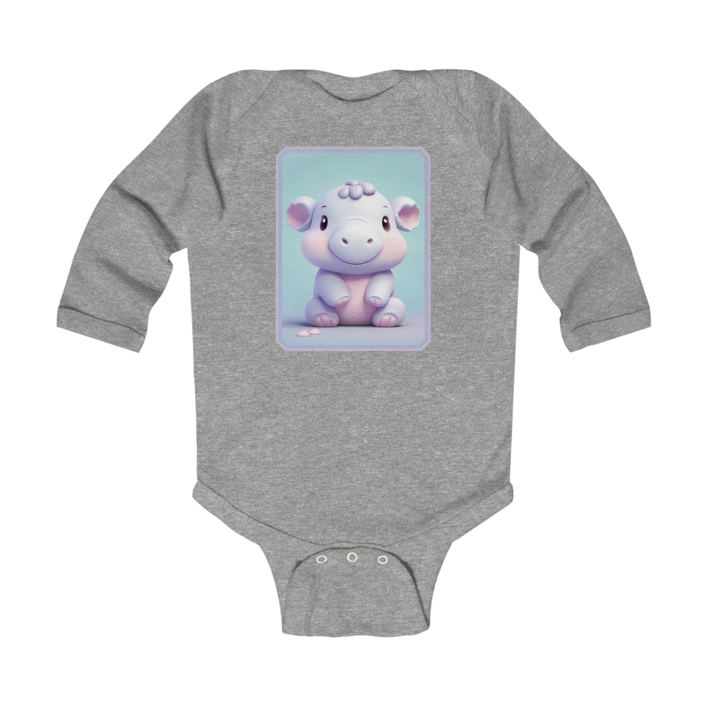 Body infantil de manga larga Hippo 2