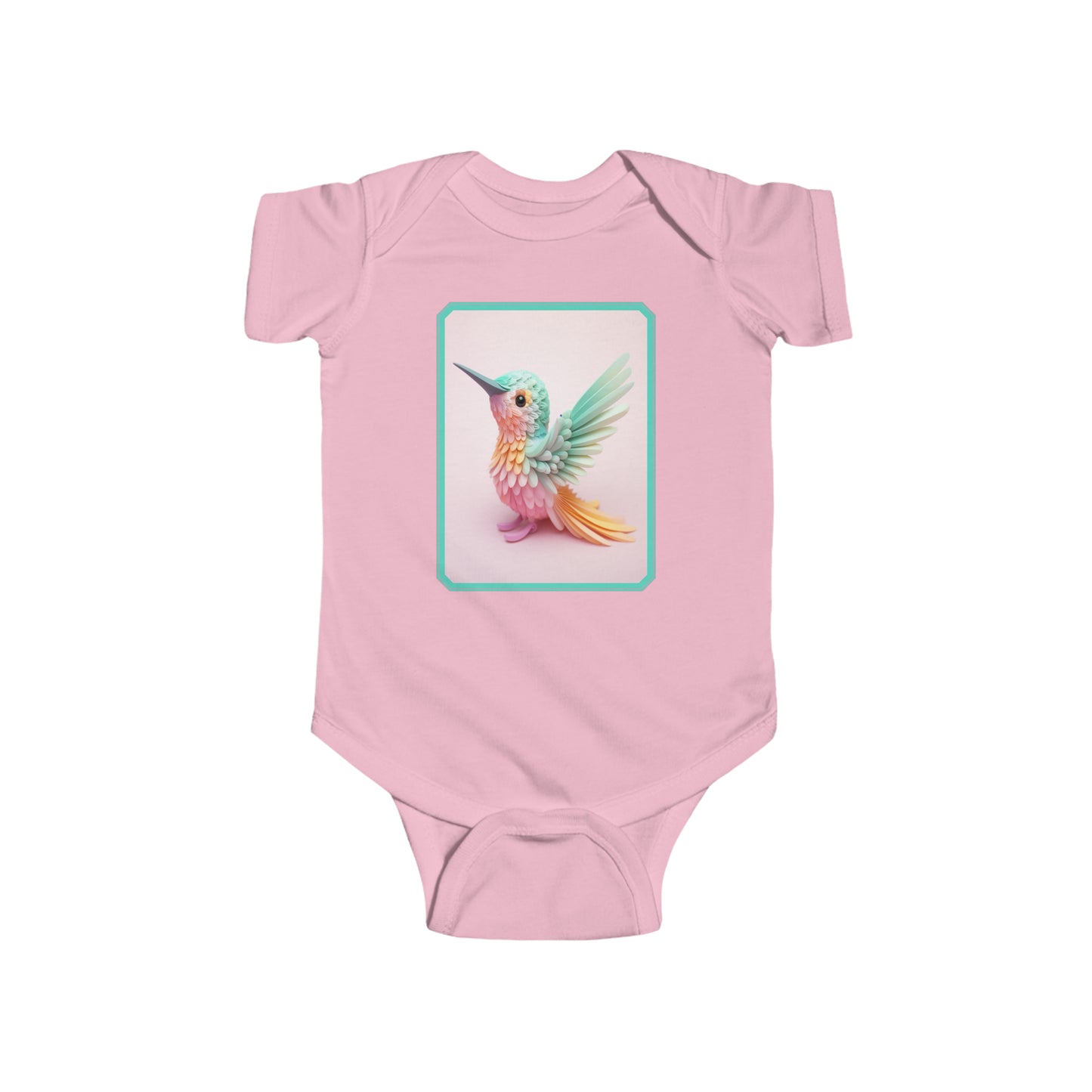 Infant Fine Jersey Bodysuit Hummingbird 2