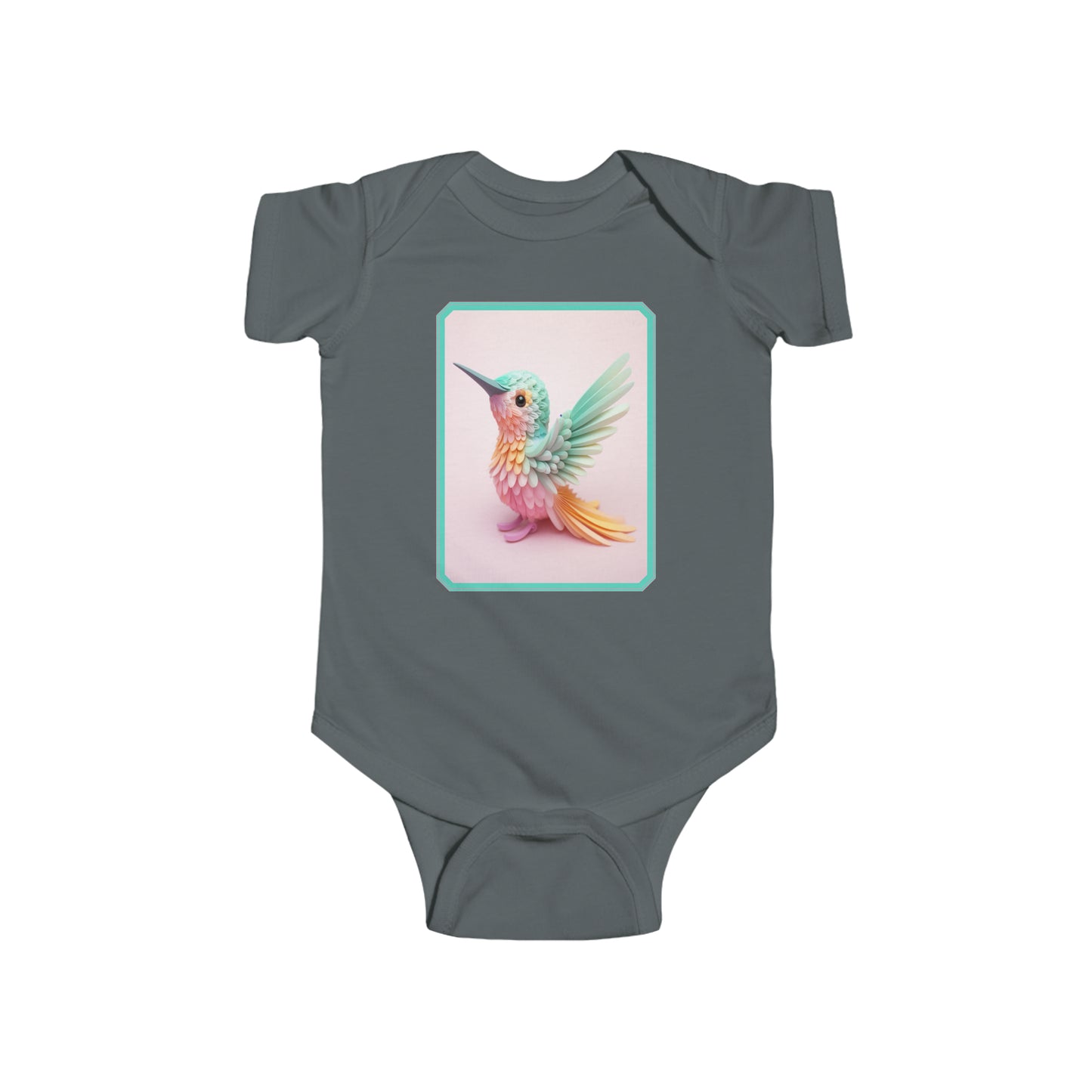 Infant Fine Jersey Bodysuit Hummingbird 2