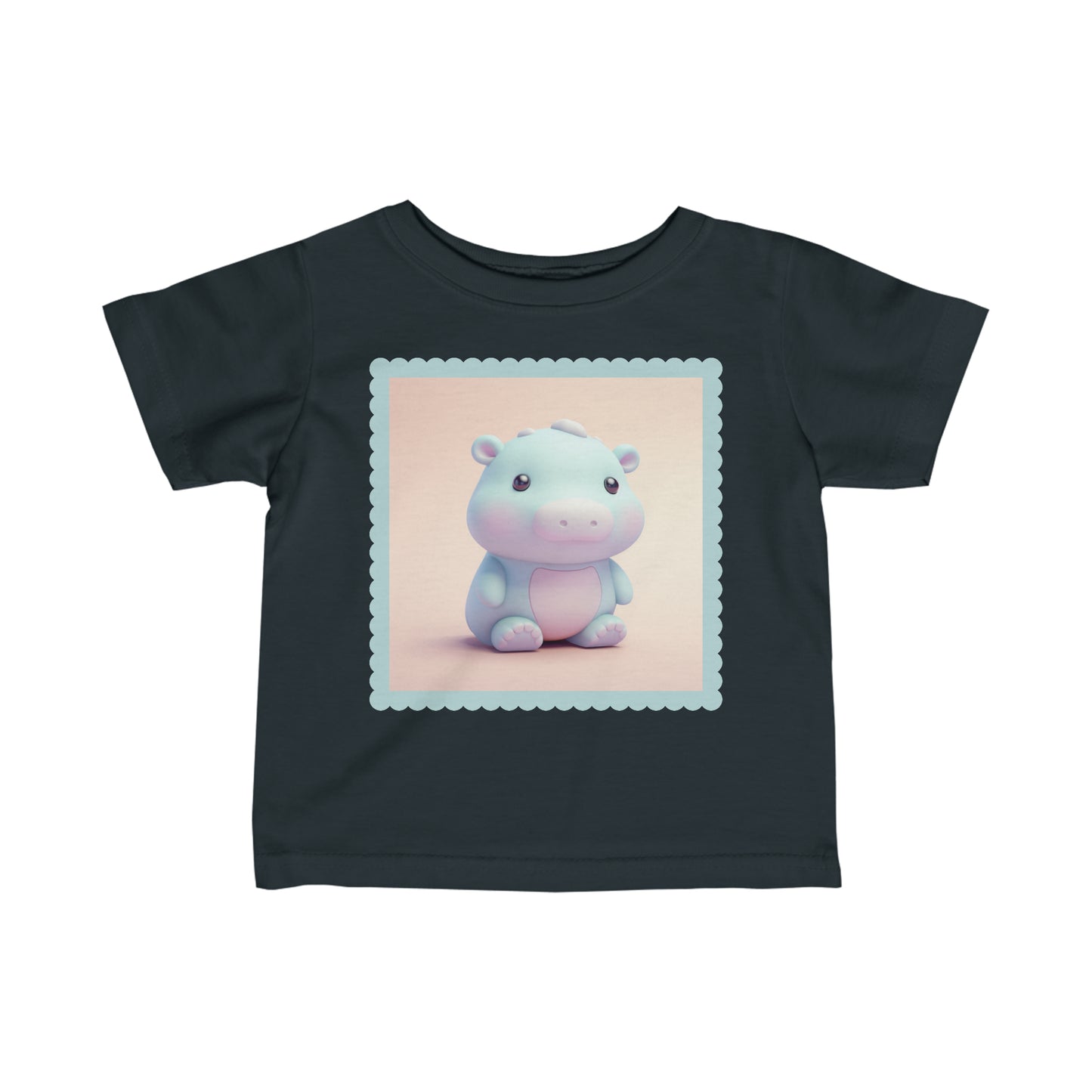 Camiseta Infantil Punto Fino Hippo 1 